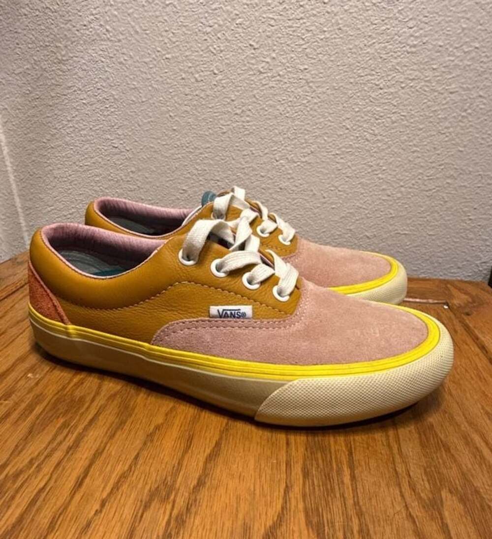 Women’s Suede/Leather Multicolor Vans Sneakers